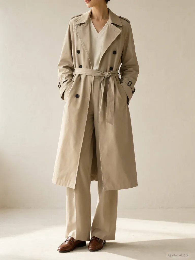 Belted Trench Gilet